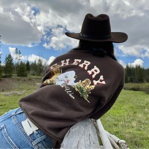 Cherry Ranchwear Sweatshirt Espresso